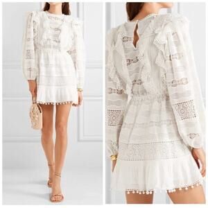 Ulla Johnson Jolie Crochet Cotton Mini Dress 2